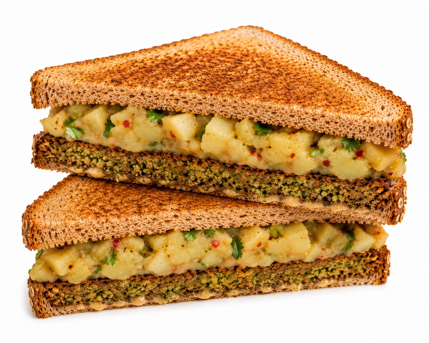 Taameya & Baked Potato Toast