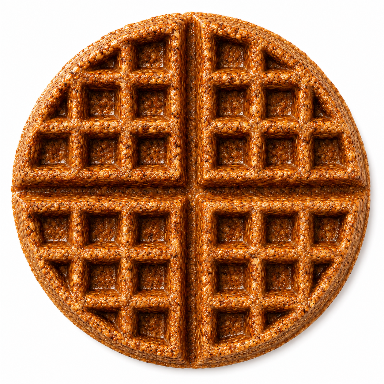 Whole Grain Waffle Caramel