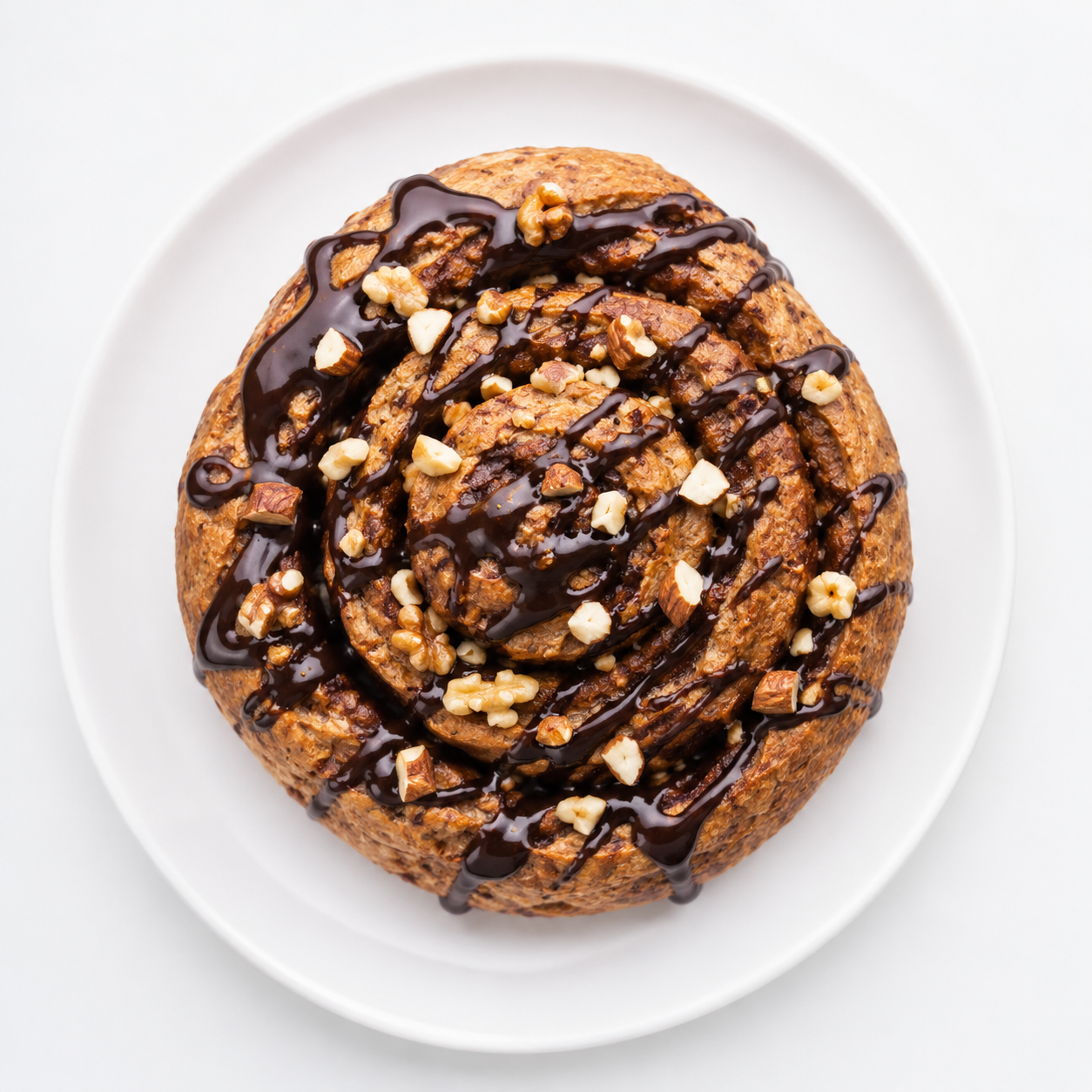 Sugar-Free Dark Chocolate Whole Grain Roll