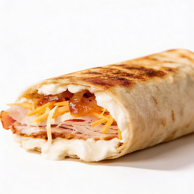 Smoked Turkey & Cheese Wrap