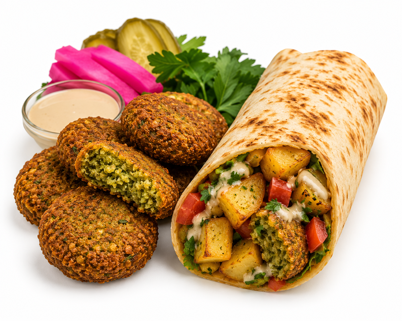 Taameya & Potato Roll