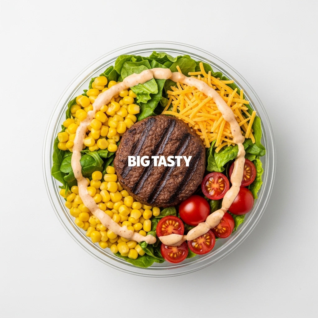 Big Tasty Grilled Beef Burger Salad