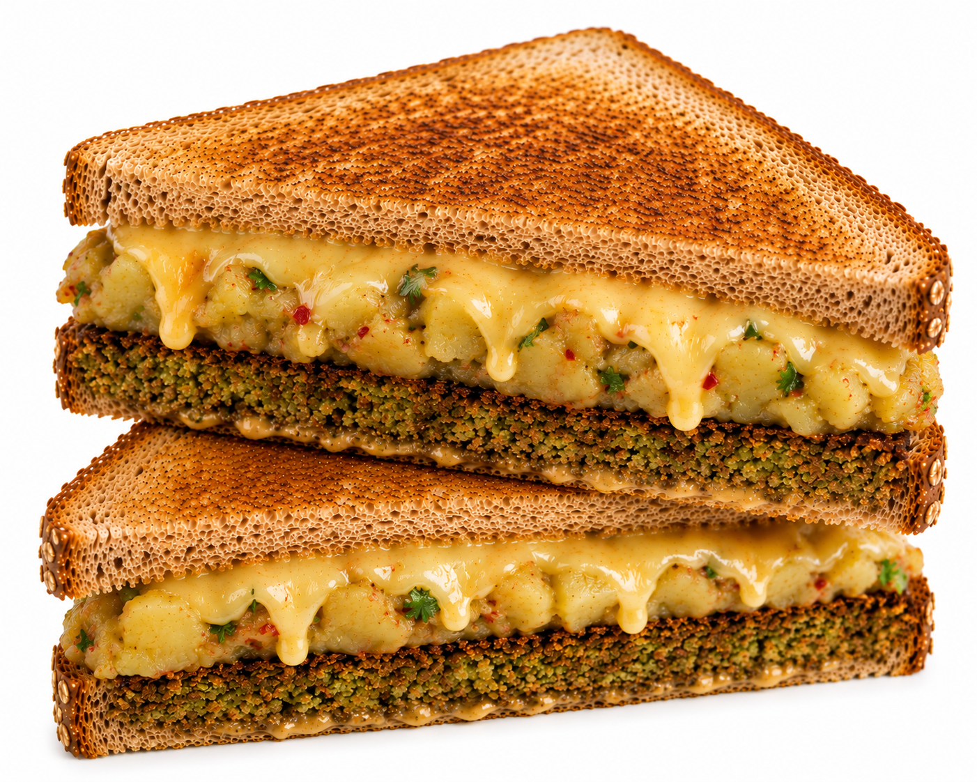 Taameya & Potato Toast with Cheese