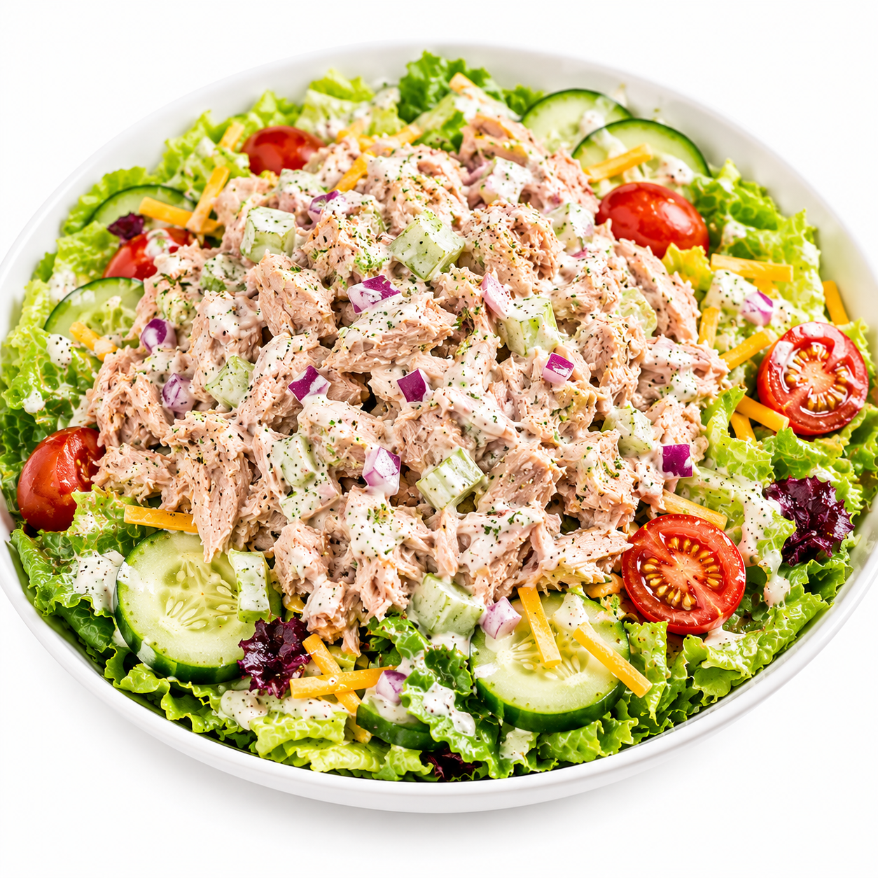 Tuna Ranch Salad