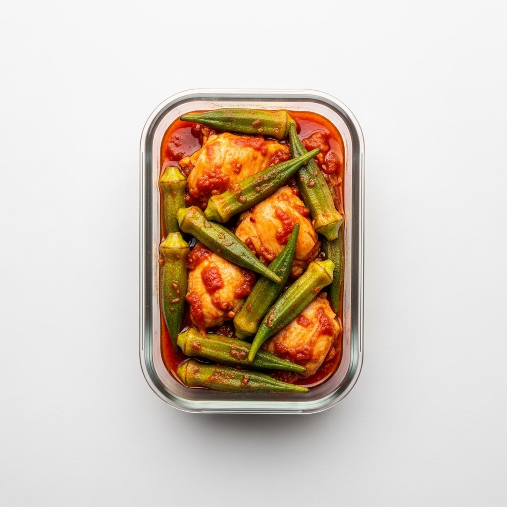Chicken Okra Tagine
