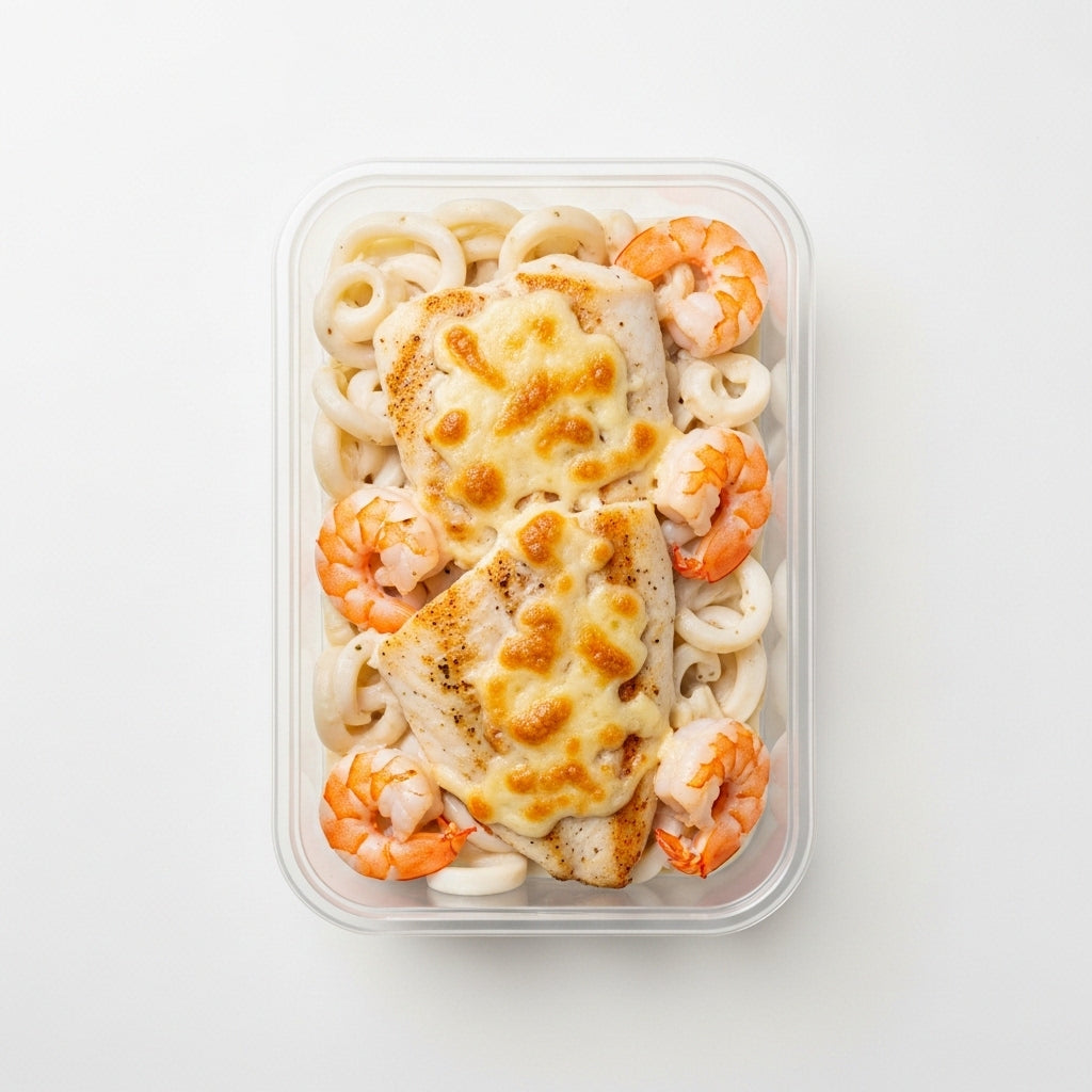 Gourmet Seafood Medley with Creamy White Sauce