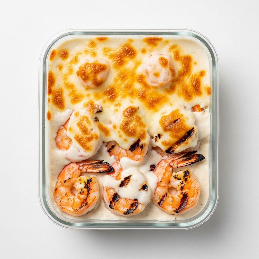 Grilled Shrimp Béchamel