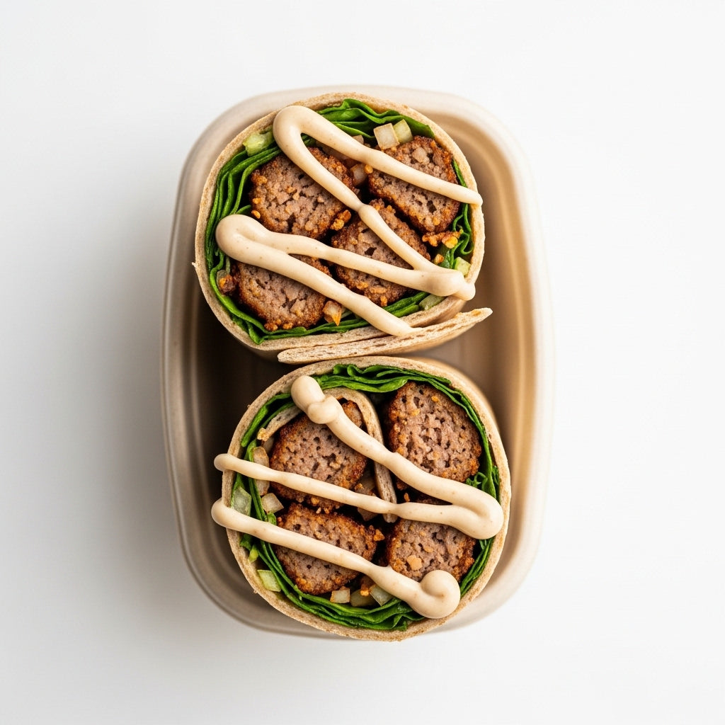 Lean Beef Kofta Wrap