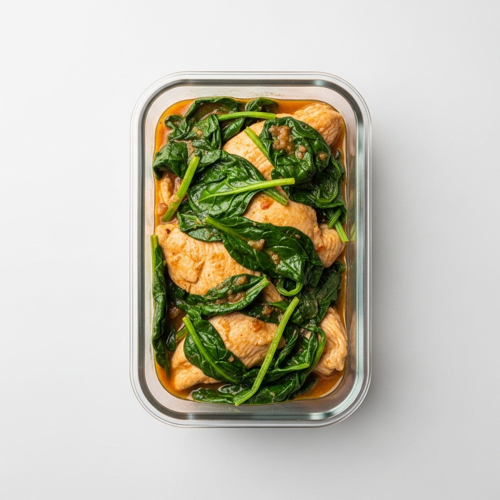 Spinach & Chicken Breast Tagine