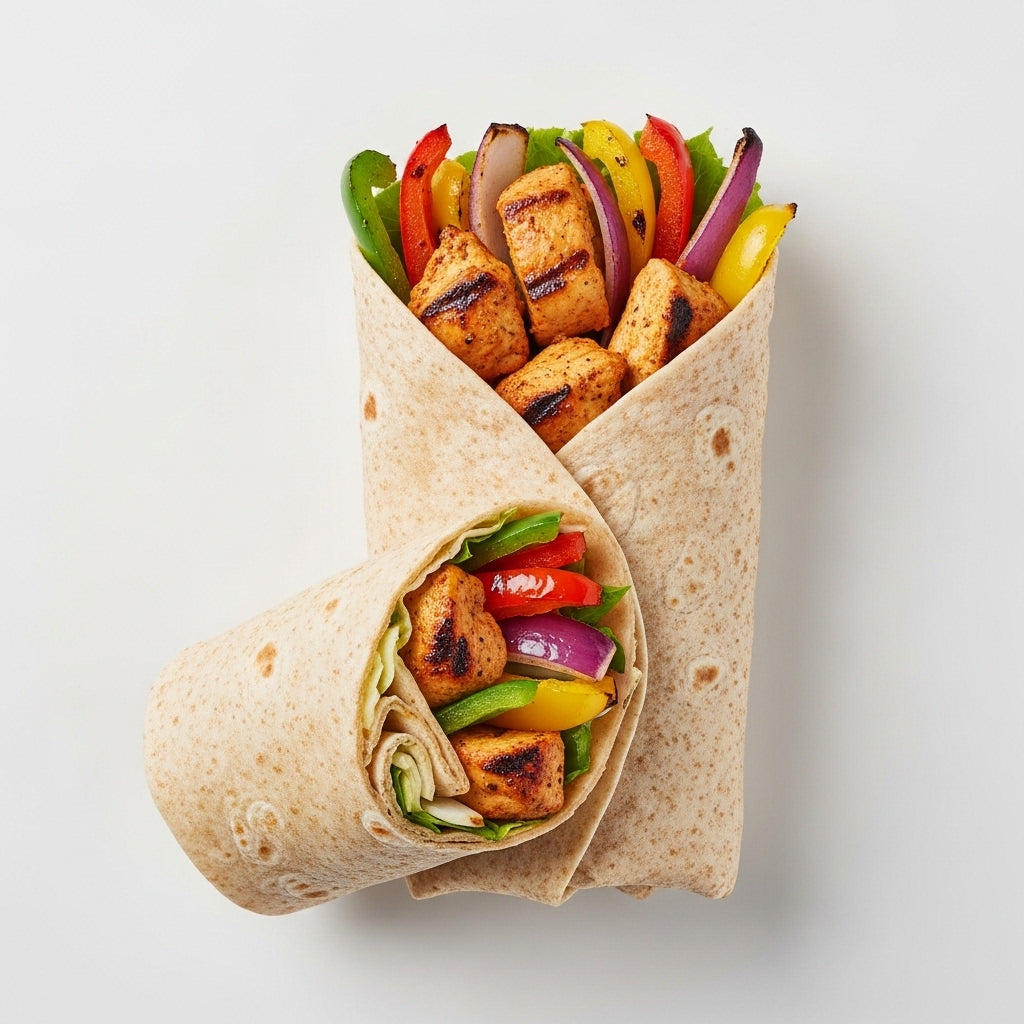 Whole Wheat Shish Tawook Wrap